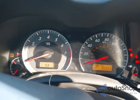 2010 Toyota Corolla S из США, поврежденный, VIN 2T1BU4EE8AC478988